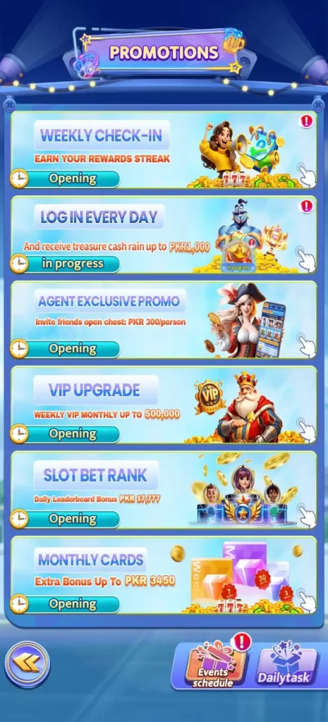 Svip Club Game Register
